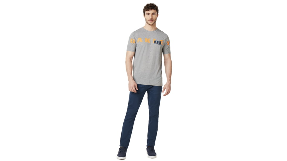 Oakley SI San Francisco Tee - Mens, Gray Melange, Small, 457784-2GM-S