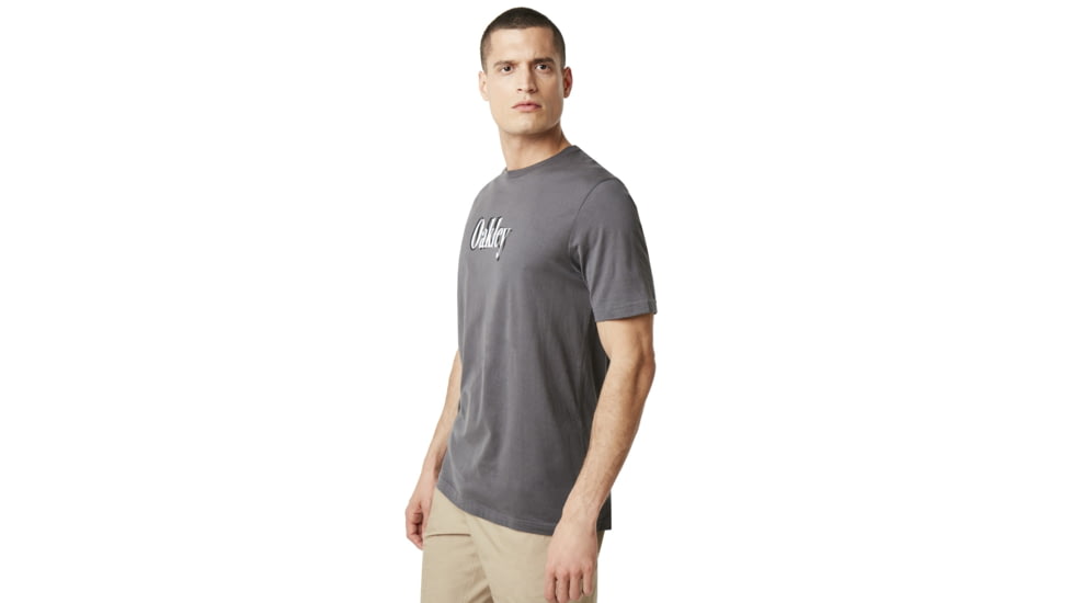 Oakley Shadow Logo Tee - Mens, Forged Iron, 2XL, 457533-24J-XXL