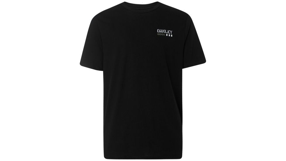 Oakley SI SI US Bar T-Shirt - Mens, Blackout, Extra Large, 458159-02E-XL