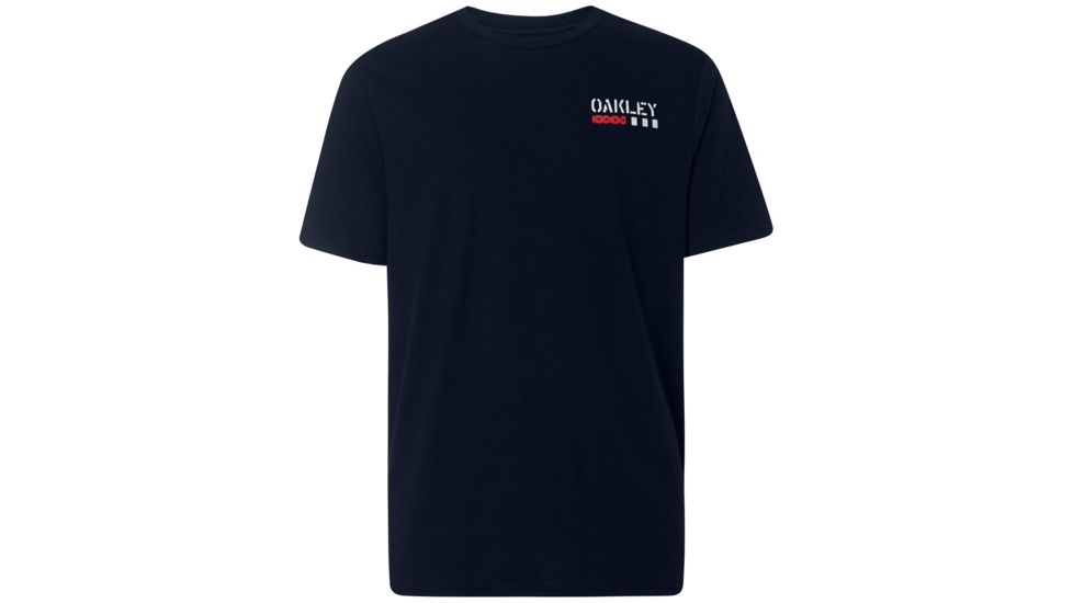Oakley SI SI US Bar T-Shirt - Mens, Fathom, Extra Large, 458159-6AC-XL