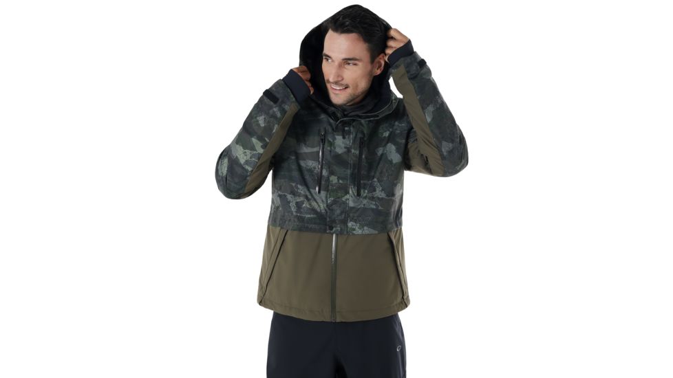 Oakley SI Ski Insulated 10K Jacket - Mens, Camou, Extra Large, 412528-9A1-XL