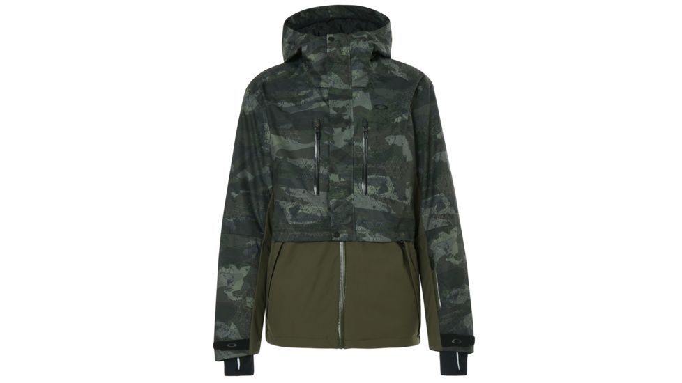 Oakley SI Ski Insulated 10K Jacket - Mens, Camou, Extra Large, 412528-9A1-XL