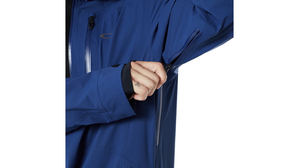 Oakley SI Snow 15K/ 3L Shell Jacket - Mens, Dark Blue, Medium, 412523-609-M