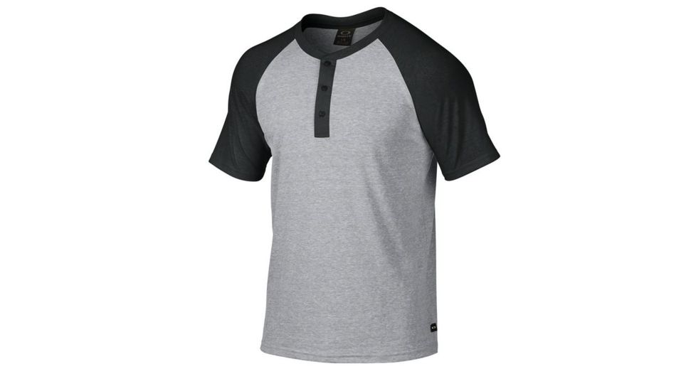 Oakley SI Stag Knit Tee, Jet Black, Medium 433167-01K-MD