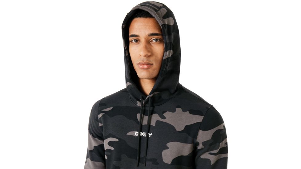 Oakley SI Street Logo Hooded Camo Fleece Camo - Mens, Grey Camo, Extra Large, 472431-9A2-XL