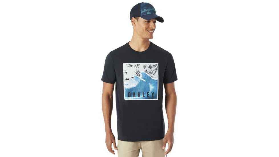 Oakley SI Swc-Palm Waves - Mens, Blackout, Extra Large, 456851A-02E-XL