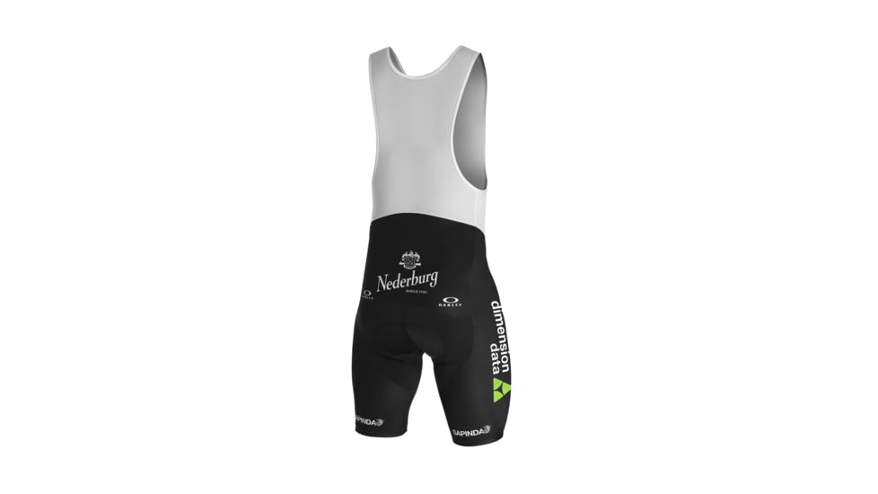 Oakley SI Team Dimension Data Replica Bib Short - Mens, Blackout, Extra Large, 442235-02E-XL