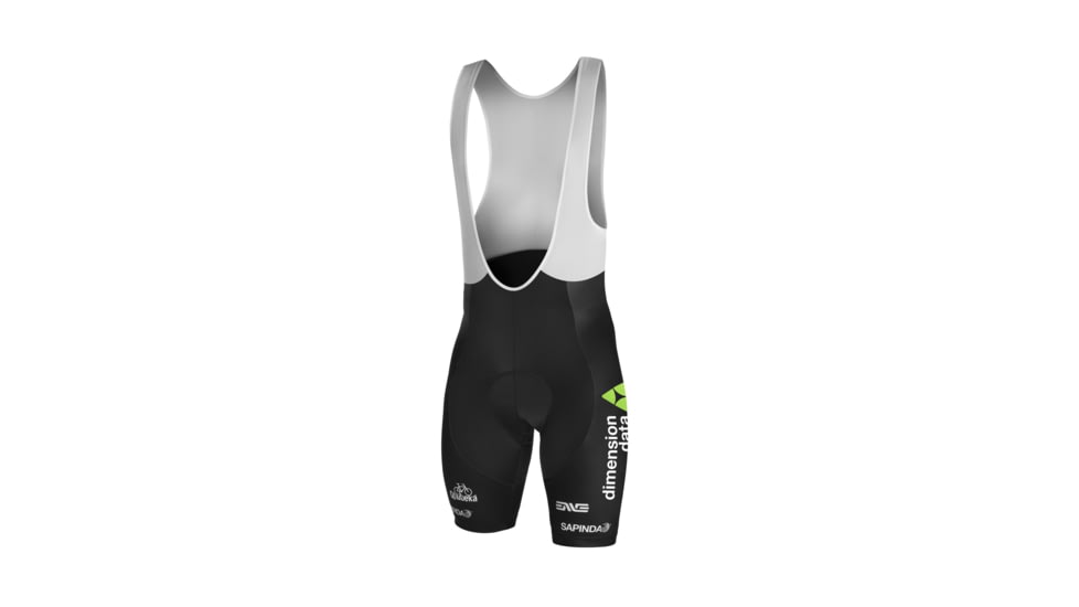 Oakley SI Team Dimension Data Replica Bib Short - Mens, Blackout, Extra Large, 442235-02E-XL