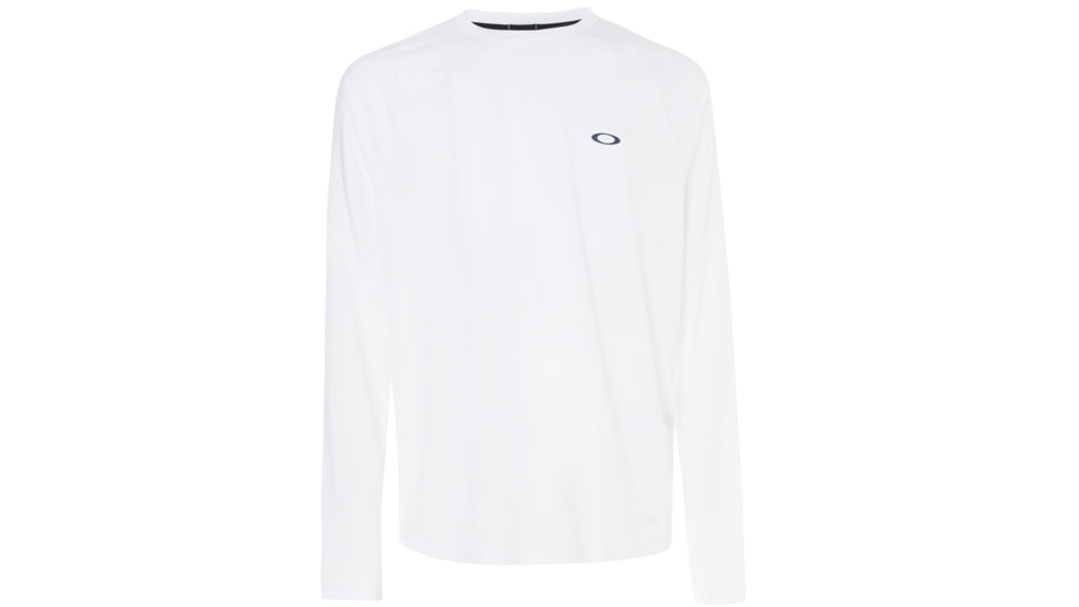 Oakley Tech Knit Long Sleeve - Mens, White, Extra Small, 434161-100-XS