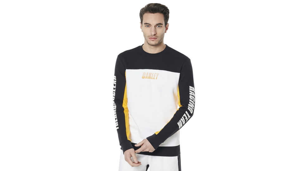 Oakley SI Tn Racing Team Fleece Crew - Mens, Blackout, 2XL, 472464-02E-XXL