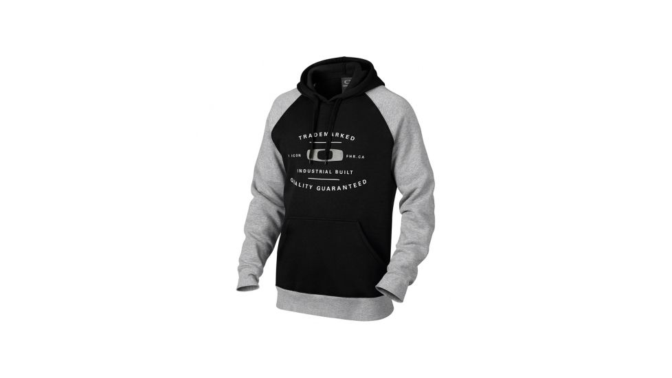 Oakley SI Trademarked Hoodie, Jet Black, Small 472084-01K-SM