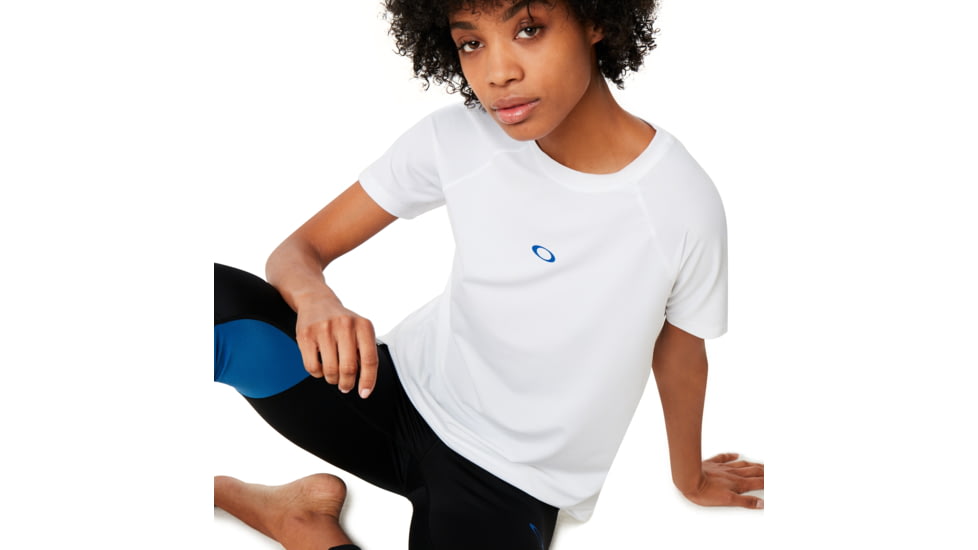 Oakley SI Training Ellipse Short Sleeve Tee - Womens, White, Extra Small, 552434-100-XS