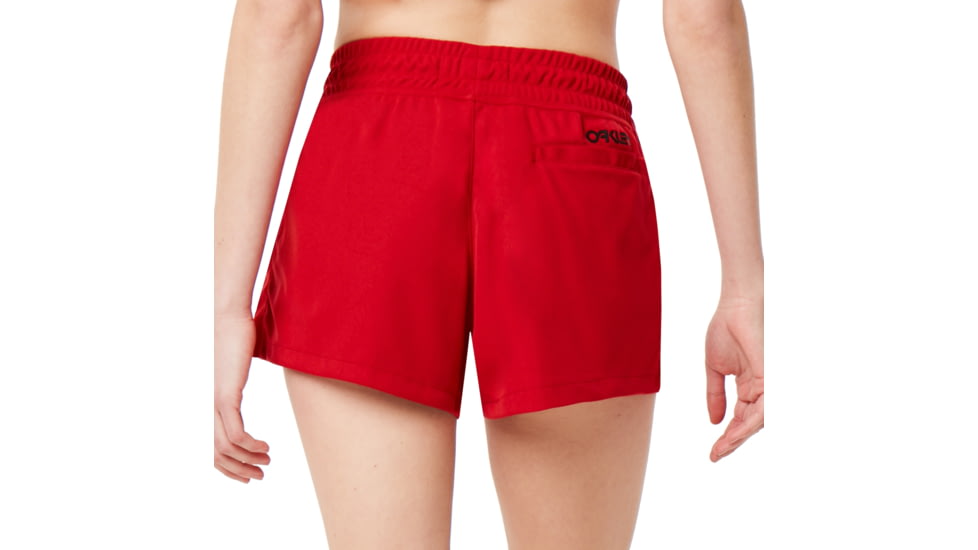 Oakley Training Short - Womens, Red Power, Extra Small, 541339-4PR-XS