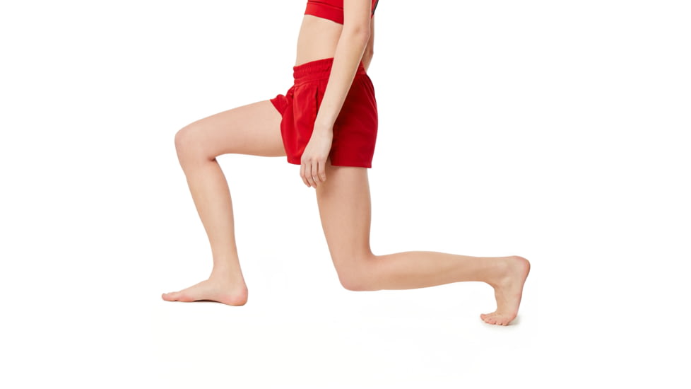 Oakley Training Short - Womens, Red Power, Extra Small, 541339-4PR-XS