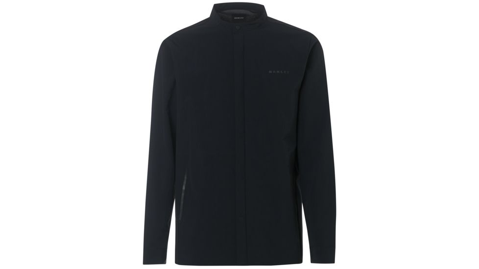 Oakley SI Utility Long Sleeve Bimaterial Shirt - Mens, Blackout, Medium, 401900-02E-M