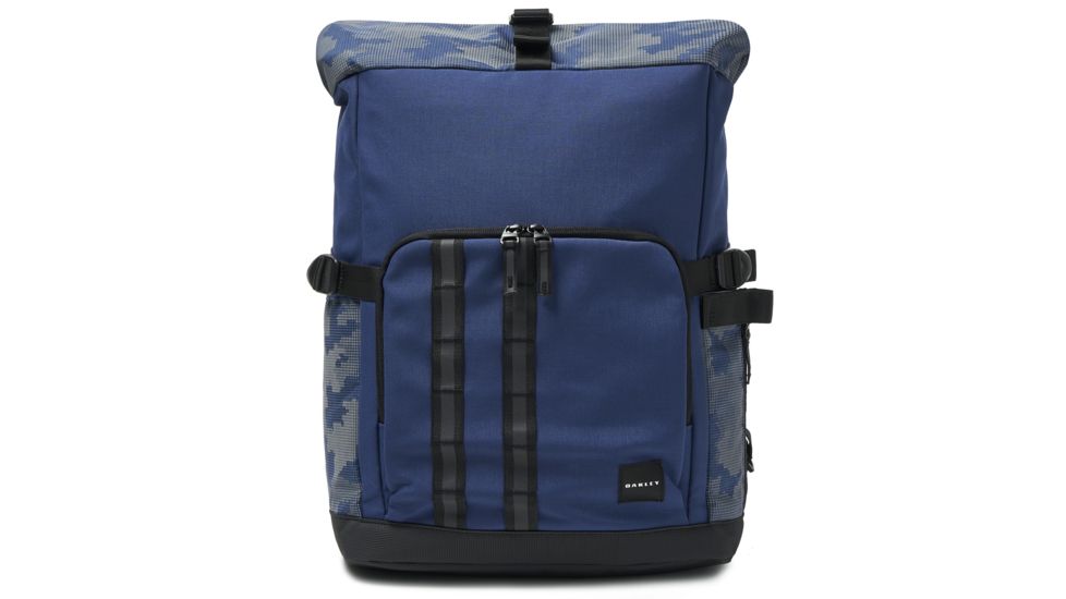 Oakley Utility Rolled Up Backpack - Mens, Dark Blue Reflective, One Size, 921420-6RR-6RR-U