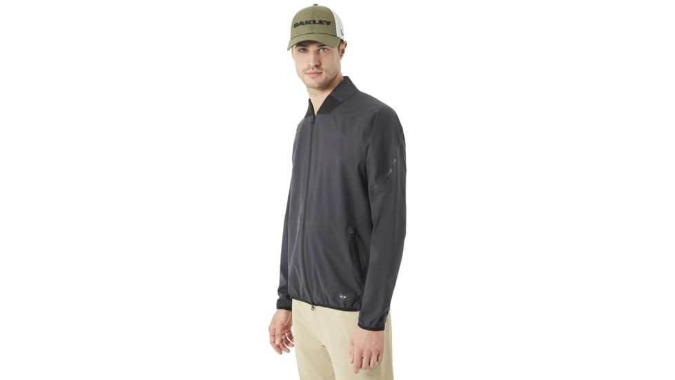 Oakley Velocity Storm Shell Jacket - Mens, Blackout, Medium, 412302-02E-M
