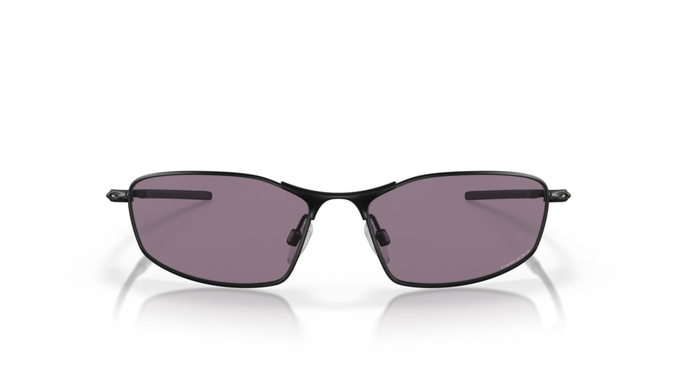 Oakley SI Whisker Sunglasses, Matte Black Frame, Prizm Gray Lens, OO4141-0660