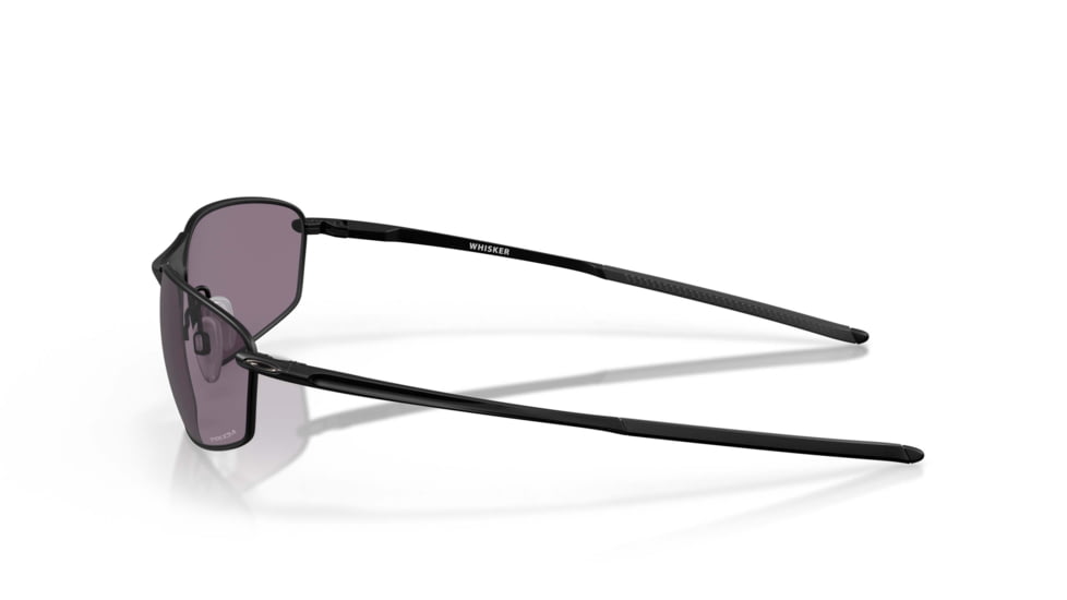 Oakley SI Whisker Sunglasses, Matte Black Frame, Prizm Gray Lens, OO4141-0660