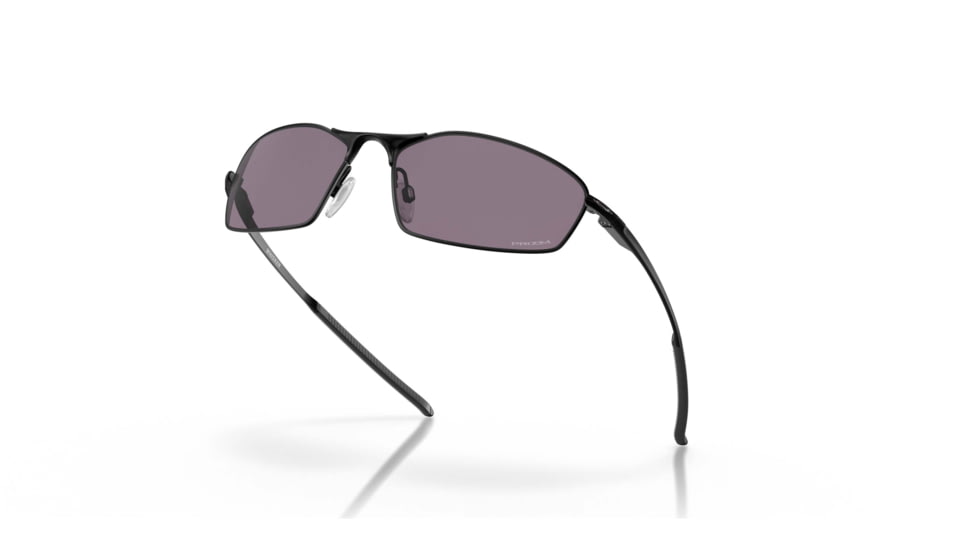 Oakley SI Whisker Sunglasses, Matte Black Frame, Prizm Gray Lens, OO4141-0660