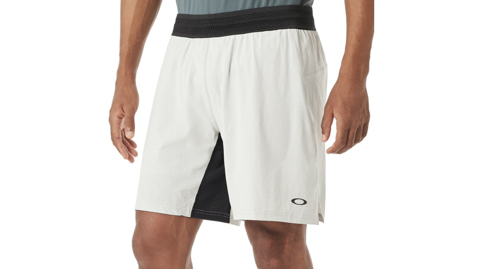 Oakley Windshear Running Short - Mens, Light Grey, Extra Large, 442351-202-XL