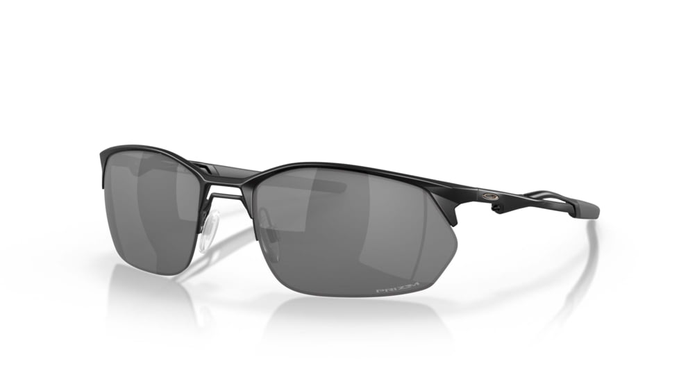 Oakley SI Wiretap 2.0 Sunglasses, Satin Black Frame, Prizm Black Lens, OO4145-0860