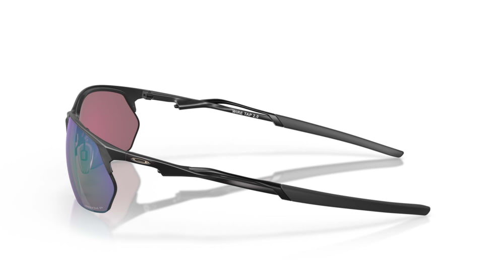 Oakley SI Wiretap 2.0 Sunglasses, Satin Black Frame, Prizm Maritime Polarized Lens, OO4145-0960