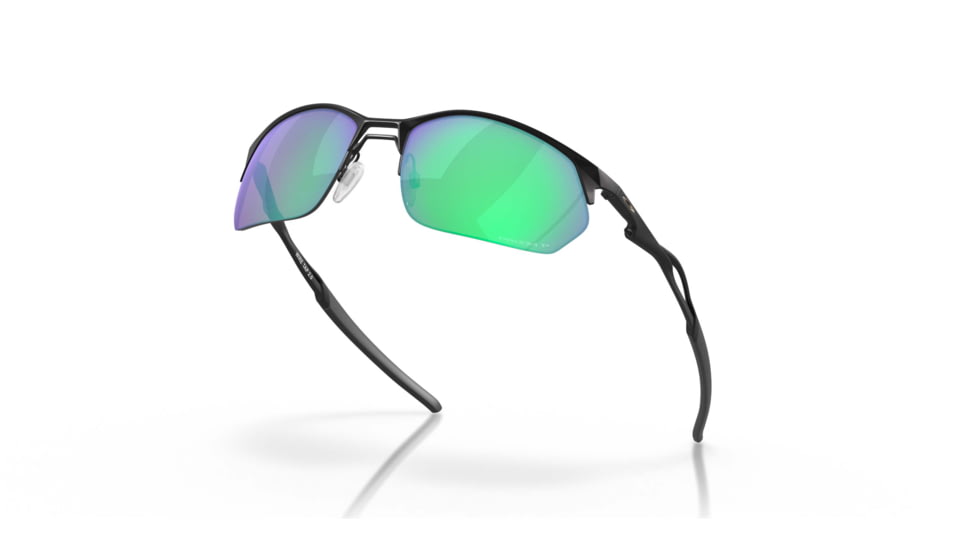 Oakley SI Wiretap 2.0 Sunglasses, Satin Black Frame, Prizm Maritime Polarized Lens, OO4145-0960