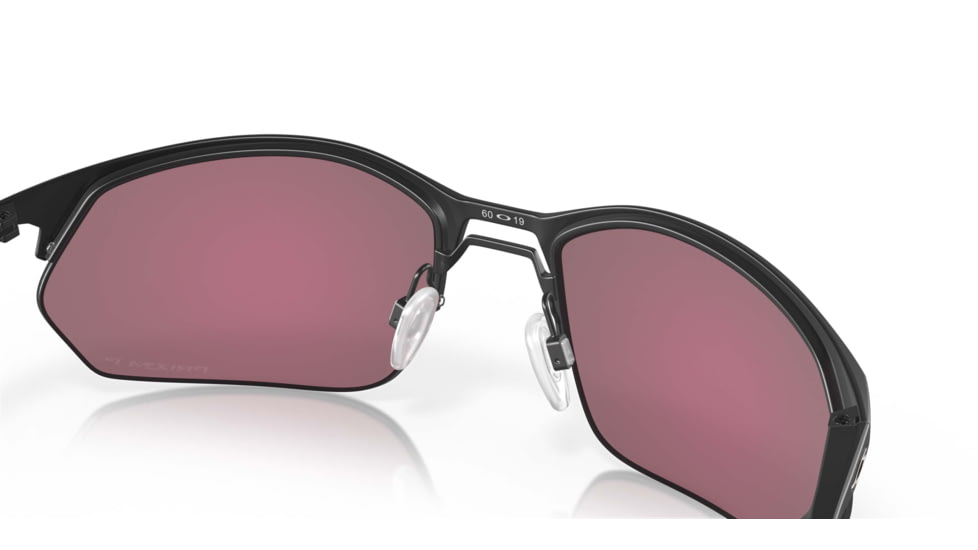 Oakley SI Wiretap 2.0 Sunglasses, Satin Black Frame, Prizm Maritime Polarized Lens, OO4145-0960
