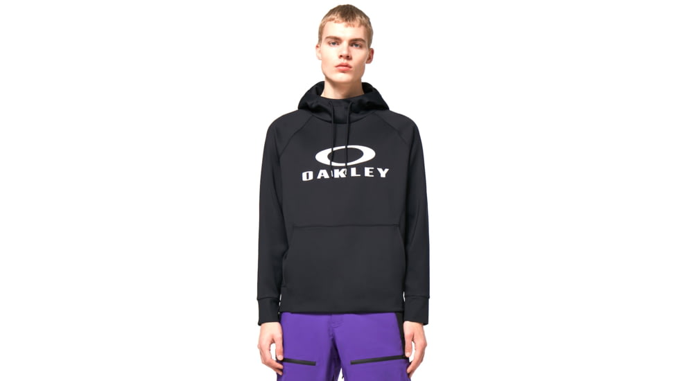 Oakley Sierra DWR Fleece Hoody 2.0 - Mens, Blackout, Small, FOA402382-02E-S