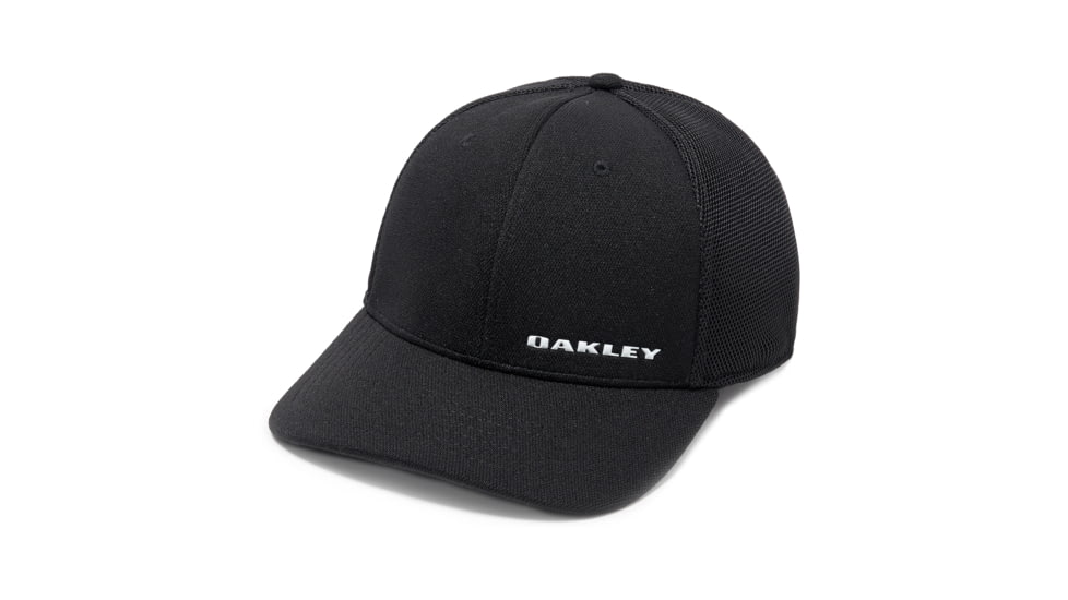 Oakley Silicon Bark Trucker 4.0 - Mens, Black, Small/Medium, 911021-001-S/M