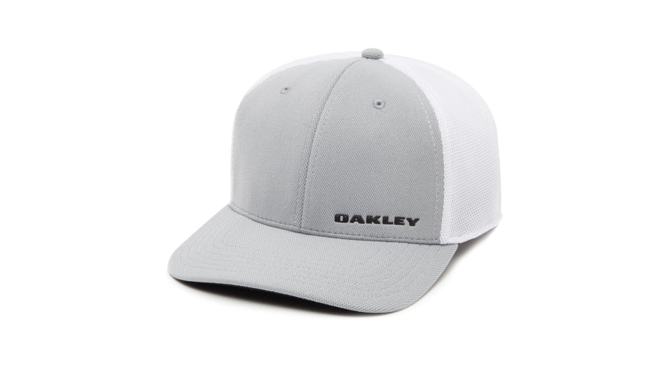 Oakley Silicon Bark Trucker 4.0 - Mens, Grey, Small/Medium, 911021-207-S/M