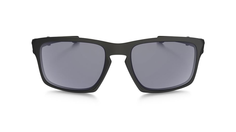 Oakley Silver Foldable Sunglasses Matte Black Frame, Grey Lens-OO9246-01