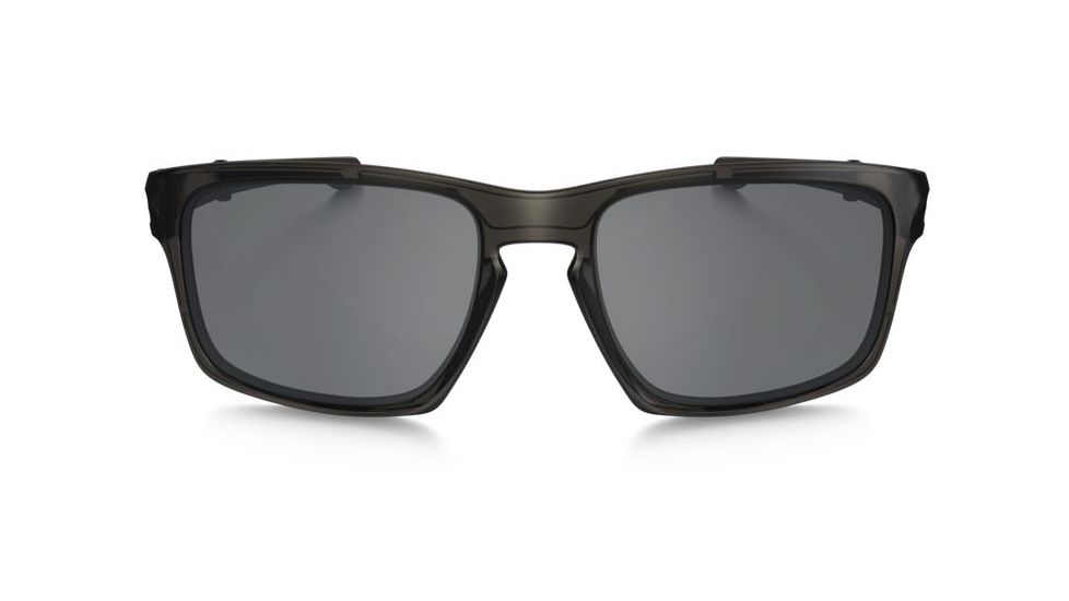 Oakley Silver Foldable Sunglasses Matte Grey Ink Frame, Black Iridium Lens-OO9246-02