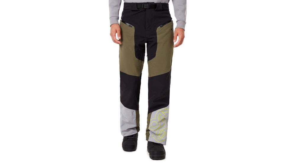 Oakley Silver Fox Sft Shell 3L 10K Pant - Mens, Blackout, Small, 422604-02E-S