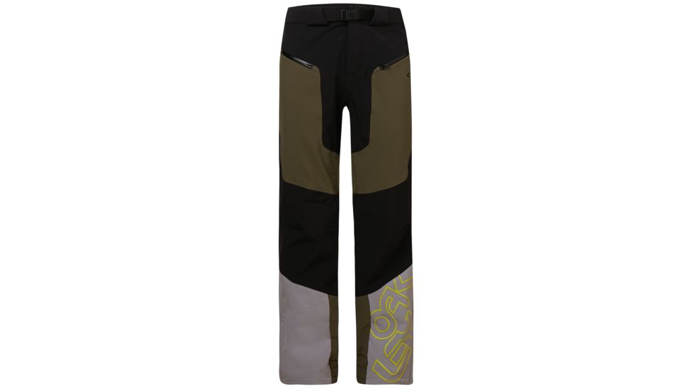 Oakley Silver Fox Sft Shell 3L 10K Pant - Mens, Blackout, Small, 422604-02E-S