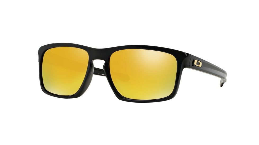 Oakley SLIVER A OO9269 Single Vision Prescription Sunglasses OO9269-926903-57 - Lens Diameter 57 mm, Frame Color Polished Black