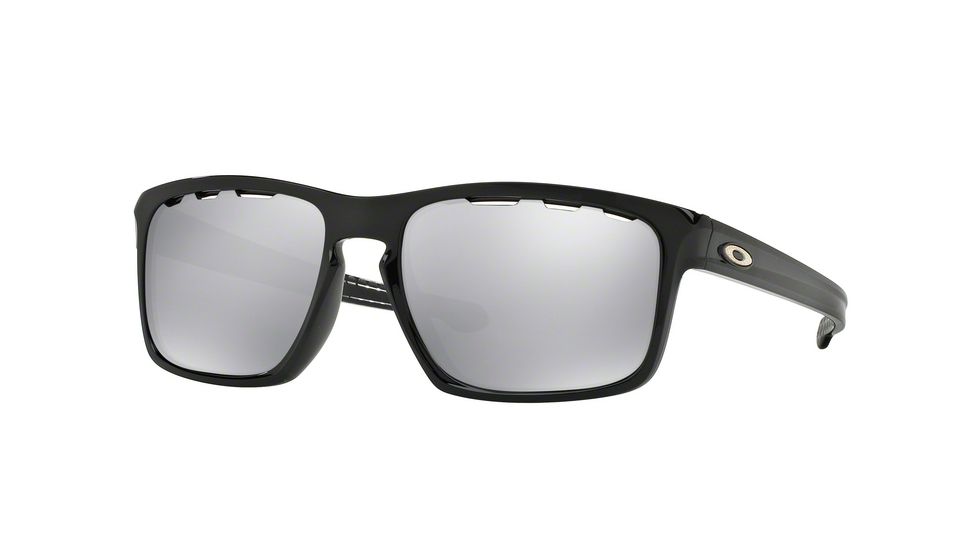 Oakley SLIVER A OO9269 Single Vision Prescription Sunglasses OO9269-926912-57 - Lens Diameter 57 mm, Frame Color Polished Black