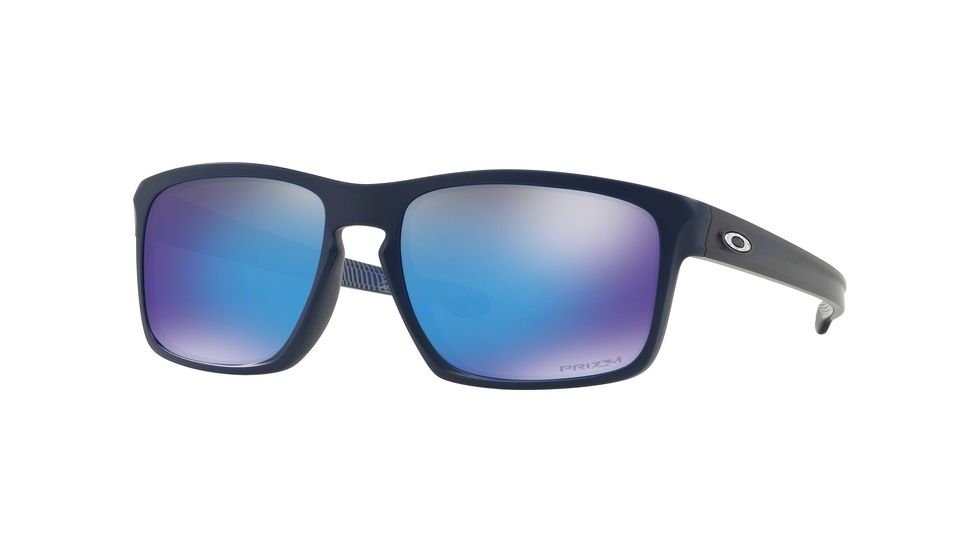 Oakley Sliver A OO9269 Single Vision Prescription Sunglasses OO9269-926919-57 - Lens Diameter 57 mm, Frame Color Aero Matte Navy