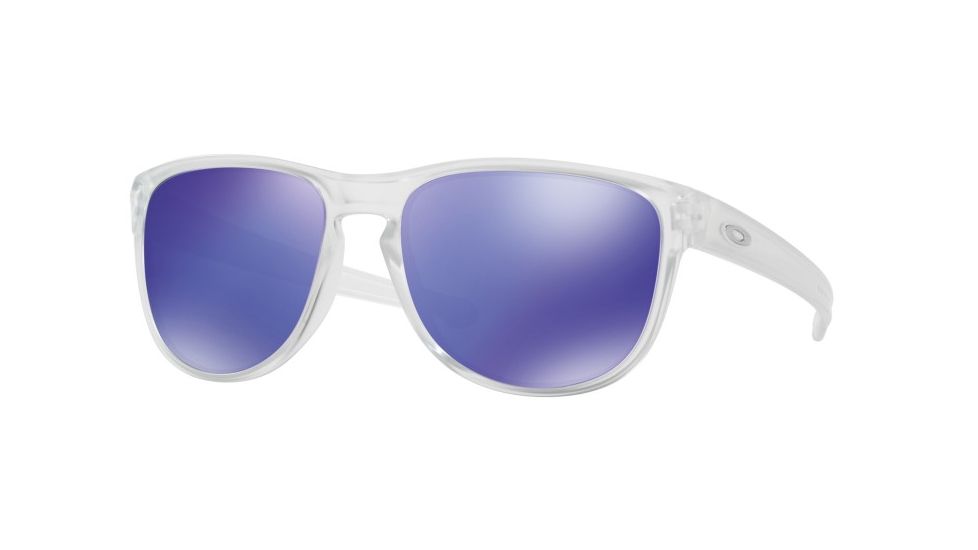 Oakley SLIVER R OO9342 Single Vision Prescription Sunglasses OO9342-934202-57 - Lens Diameter 57 mm, Frame Color Matte Clear