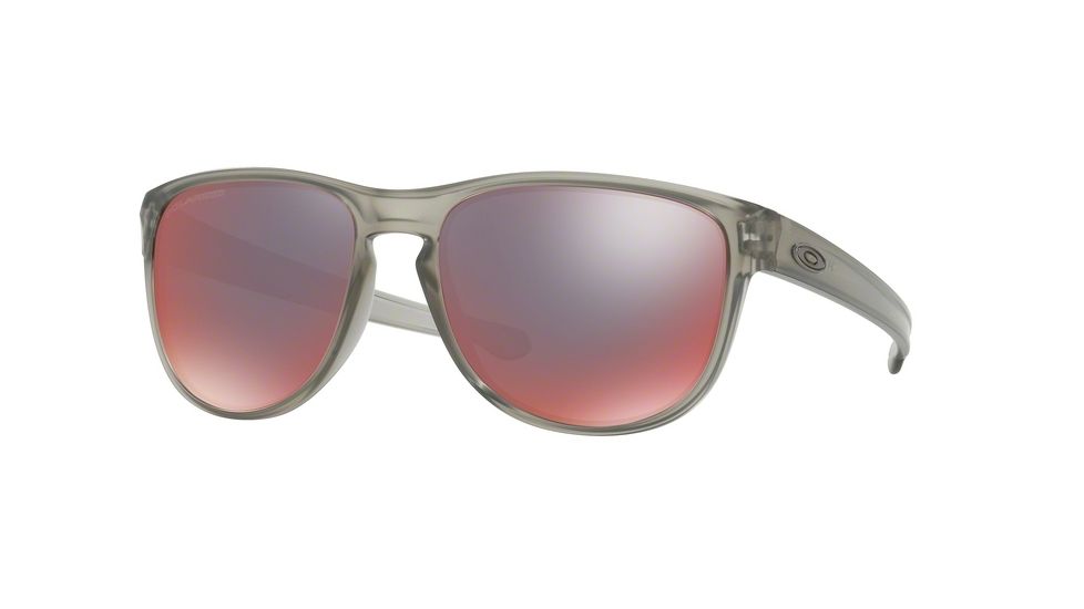 Oakley SLIVER R OO9342 Single Vision Prescription Sunglasses OO9342-934203-57 - Lens Diameter 57 mm, Frame Color Matte Grey Ink