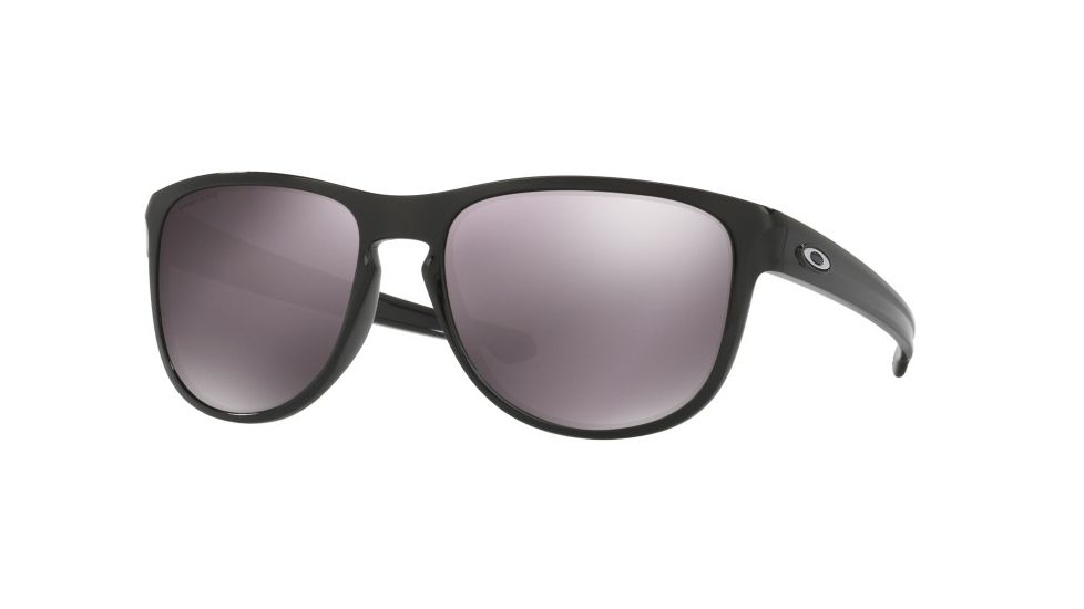 Oakley SLIVER R OO9342 Single Vision Prescription Sunglasses OO9342-934207-57 - Lens Diameter 57 mm, Frame Color Polished Black