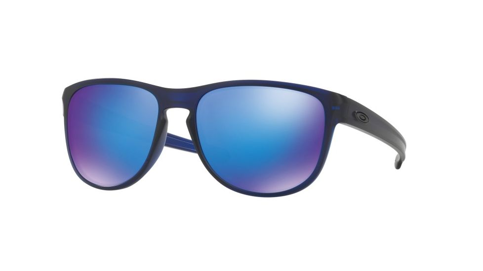 Oakley SLIVER R OO9342 Single Vision Prescription Sunglasses OO9342-934209-57 - Lens Diameter 57 mm, Frame Color Translucent Blue