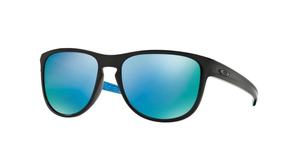 Oakley SLIVER R OO9342 Single Vision Prescription Sunglasses OO9342-934212-57 - Lens Diameter 57 mm, Frame Color Polished Black