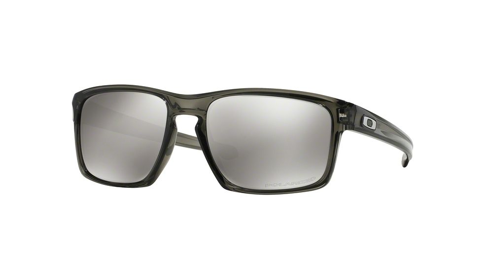 Oakley Sliver OO9262 Progressive Prescription Sunglasses OO9262-926213-57 - Lens Diameter 57 mm, Frame Color Grey Smoke