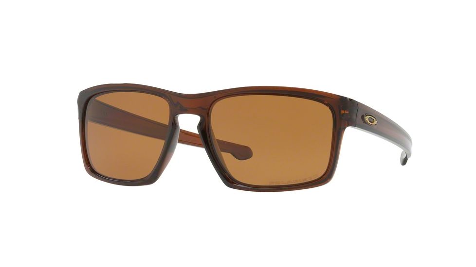 Oakley Sliver OO9262 Progressive Prescription Sunglasses OO9262-926233-57 - Lens Diameter 57 mm, Frame Color Rootbeer