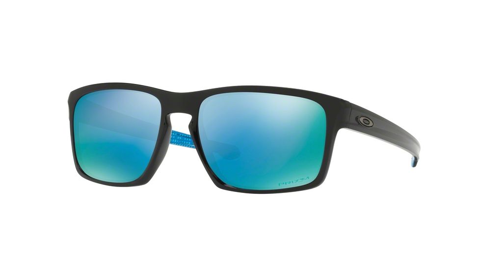 Oakley SLIVER OO9262 Progressive Prescription Sunglasses OO9262-926240-57 - Lens Diameter 57 mm, Frame Color Polished Black