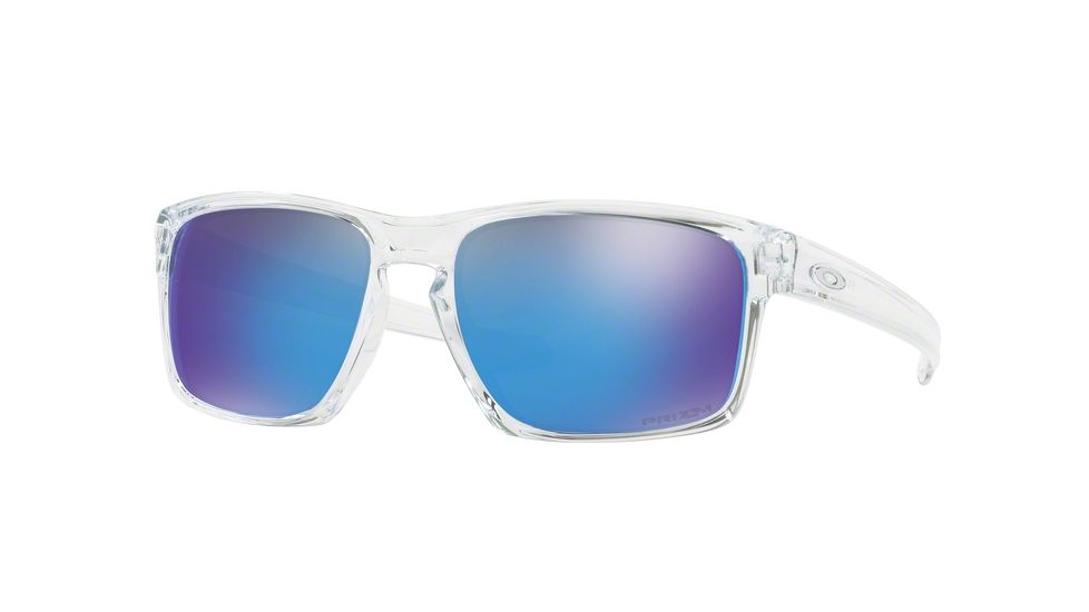 Oakley Sliver OO9262 Progressive Prescription Sunglasses, 57mm, Polished Clear, OO9262-926247-57-PRO