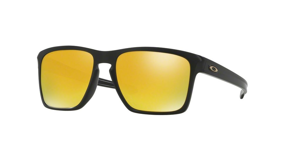 Oakley SLIVER XL A OO9346 Single Vision Prescription Sunglasses OO9346-934604-57 - Lens Diameter 57 mm, Frame Color Matte Black