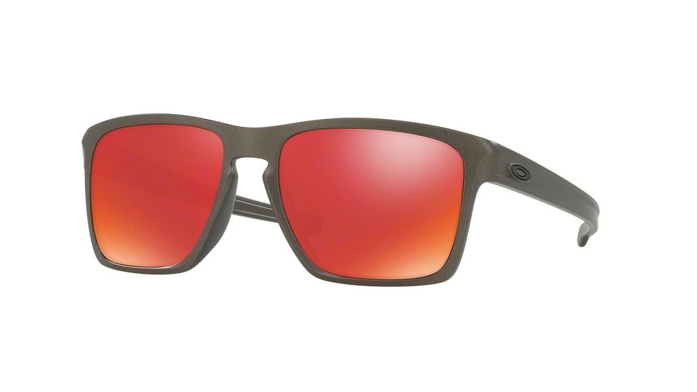 Oakley SLIVER XL A OO9346 Single Vision Prescription Sunglasses OO9346-934607-57 - Lens Diameter 57 mm, Frame Color Lead